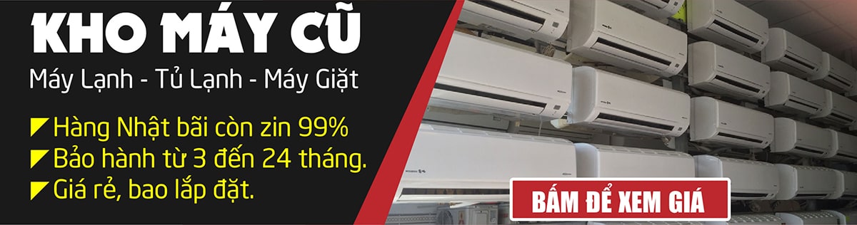 Kho máy lạnh cũ Bình Dương