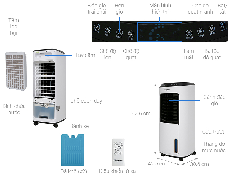 Quạt điều hòa dùng rất sướng